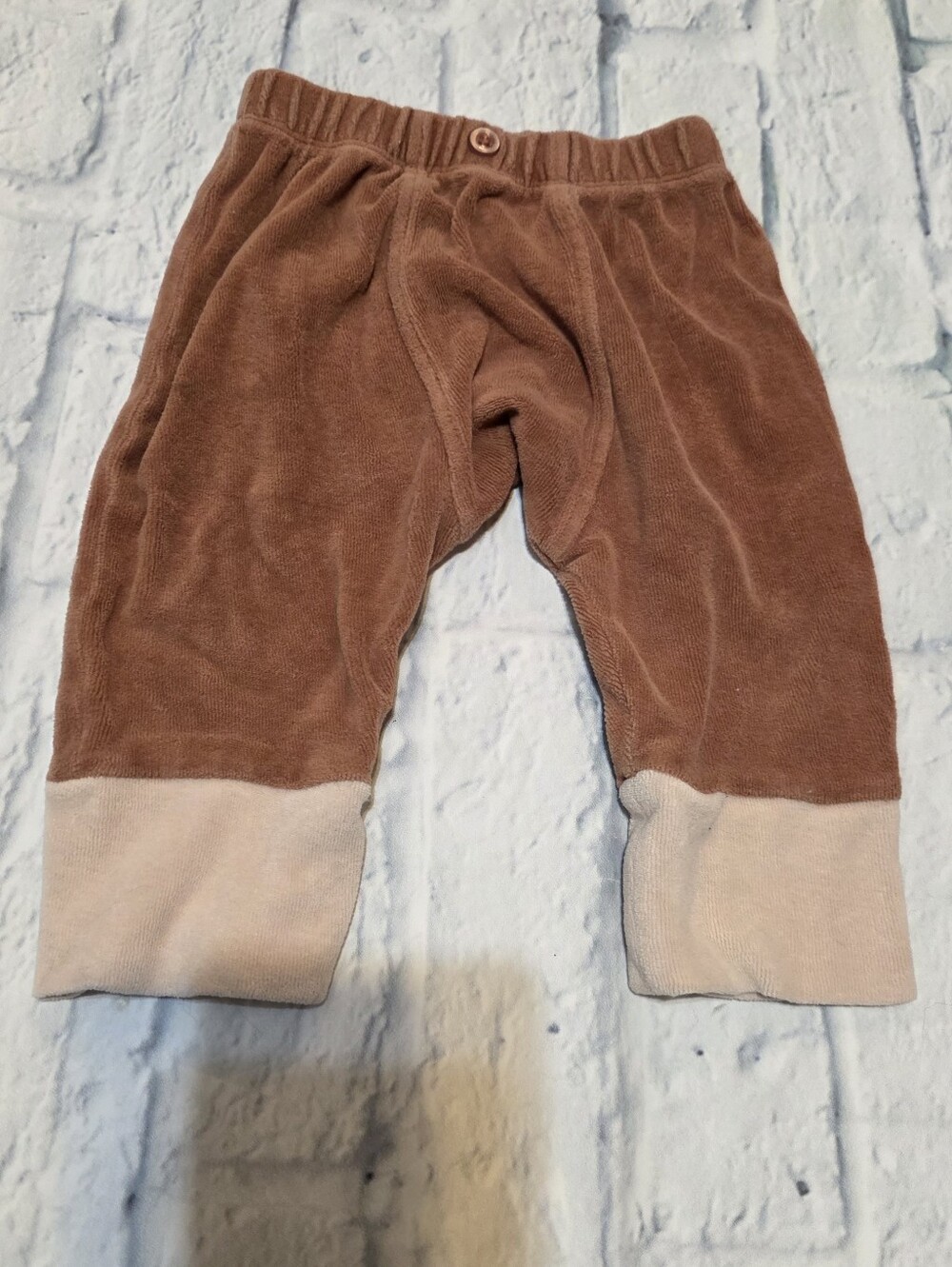 kate quinn Brown Baby Velour Pants
